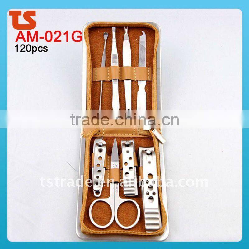 2014 Professional 5PCS nail pedicure manicure set tools AM-350E