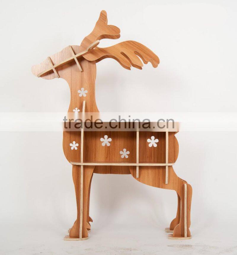 MDF Wooden Animal Decoration for Holding Books
