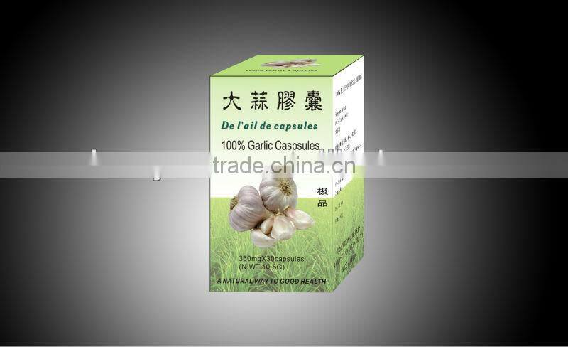 Herbal Garlic capsule,100%garlic powder capsule,herbal capsule