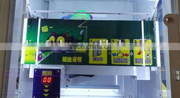 Coin operated Crazy Pusher Capsule Game Vending Machine For Sale