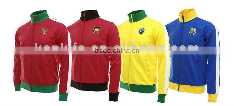 Customized thick long sleeve sweat suit made in china