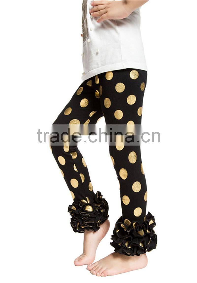 Best Selling Icing Ruffle Leggings Infant Cotton Ruffled Pants