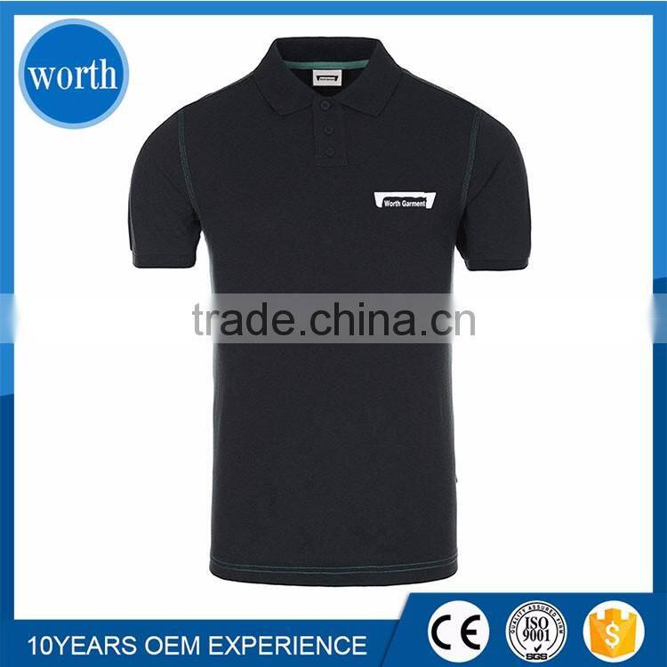 Latest short sleeve custom t shirts design for men