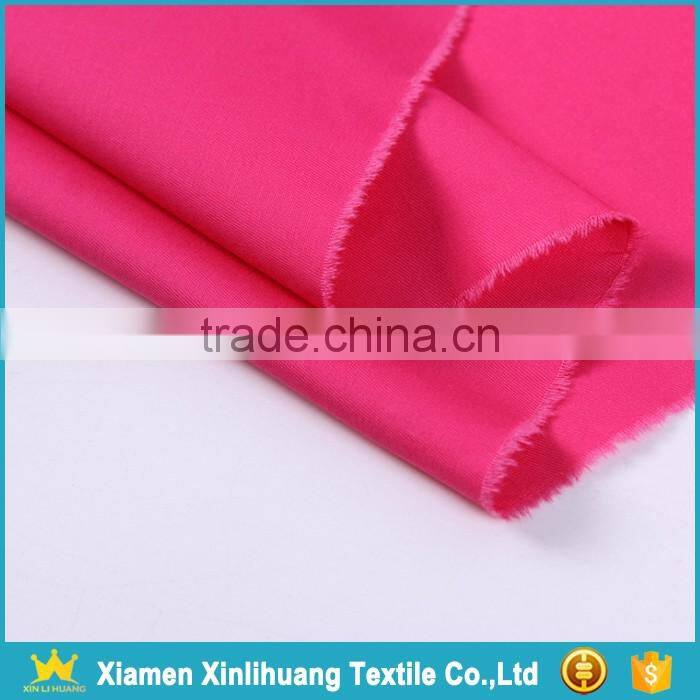 Alibaba Supplier Pink 100 Cotton Twill Shirting Fabric for Sale