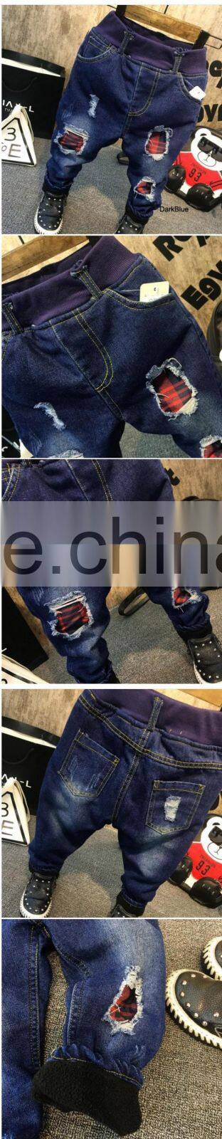 3jm0123 kids child's jeans MOQ 300pcs