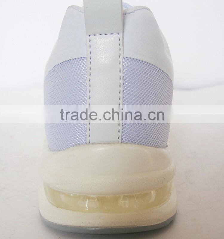 Customize different color PU insole shoes woman 2017