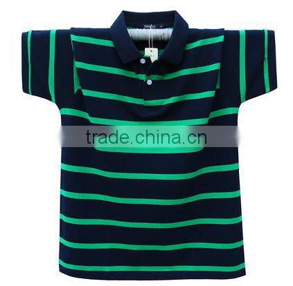 2017 summer new mens stripe short-sleeved Polo shirt China wholesale casual style men Polo shirt