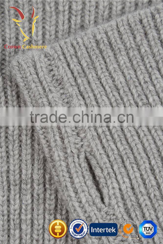 Winter Knitted Women Fingerless Arm Warmer Gloves Cashmere Gloves