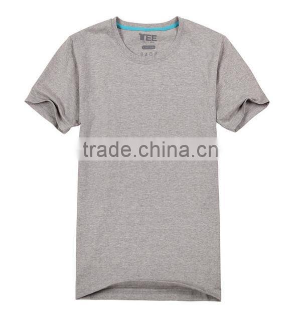 2017 Garment Factory Customized Your Own Brand Design Plain Color 95% Cotton 5% Spandex Private Label High Quailty Men T-shirts