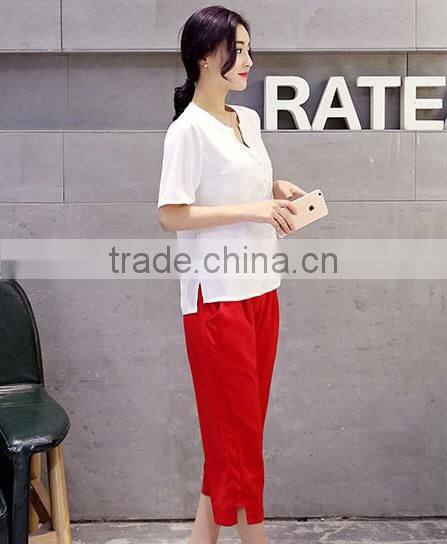 2016 new fanshion custom casual women modal half t-shirt