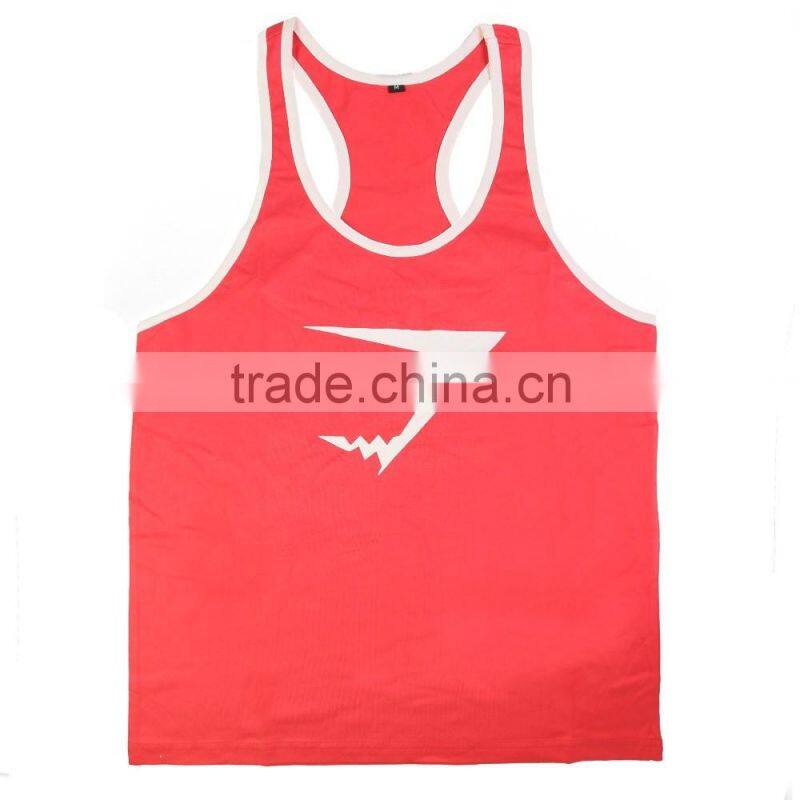 New Brand Gym Shark Singlets Mens Tank Tops Stringer Bodybuilding Equipment Fitness Men's GYM Tank Shirts Sports Clothes