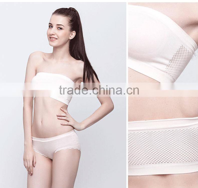 Factory Provide Girl Sexy Wholesale Seamless Sports Bra With Back Net Hole