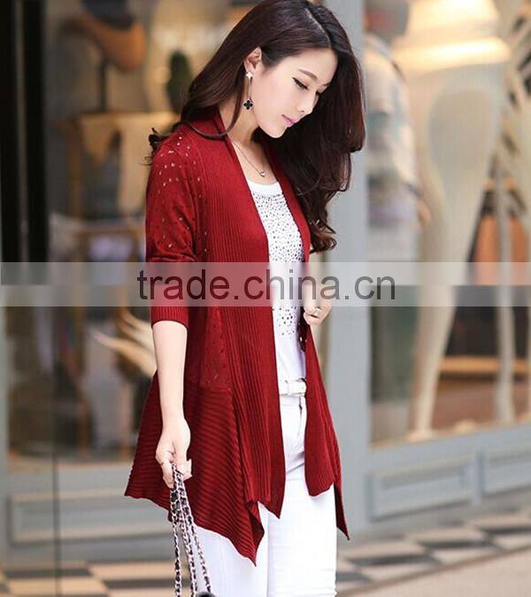 Spring and autumn new style casual slim women shawl cardigan ,cardigan sweater,knit cardigan