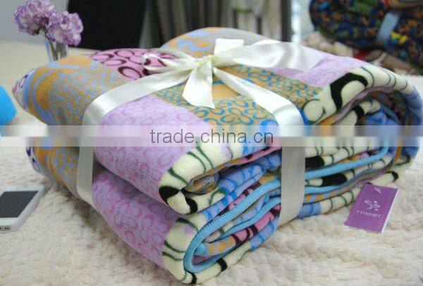 100% coral fleece blanket