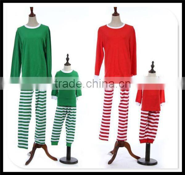 Persnickety christmas Baby kids unisex stripes pajamas clothing set sleeping bedding outfits