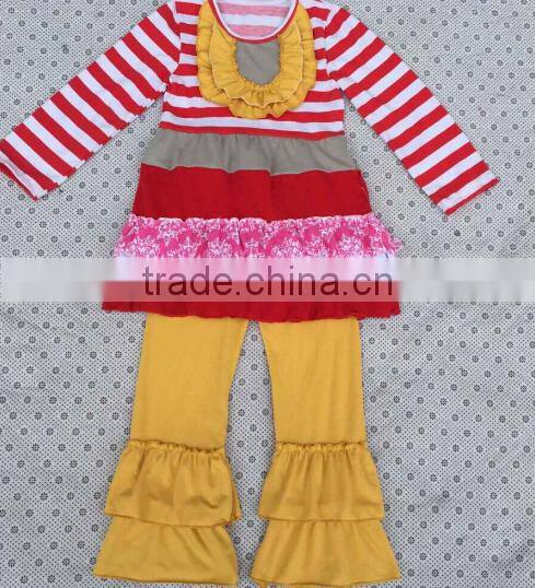 Wholesale girls fall boutique clothing giggle moon remake outfits childrens boutique clothing