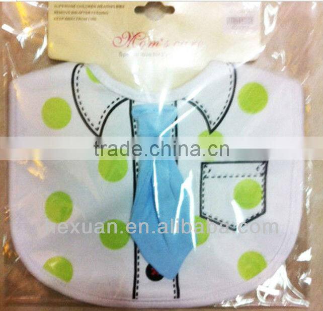 5 designs can choose/3D baby bib/ baby bibs /in stocked or OEM