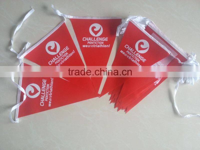 customized pennant bunting flag