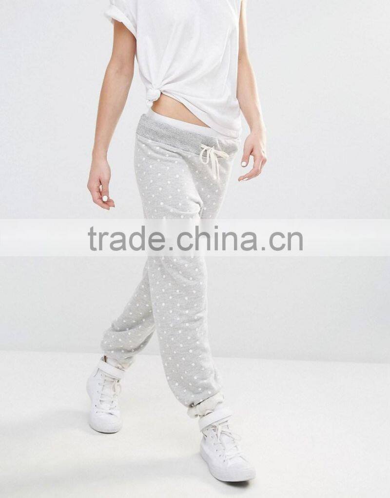 China OEM mass factory cotton flannel pajama pants for women