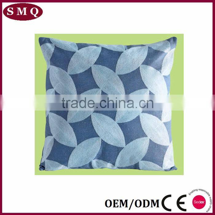 45*45cm custom embroidered decorative square pillow