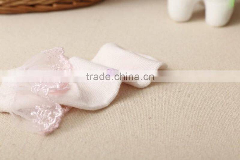 Baby socks lace cotton socks