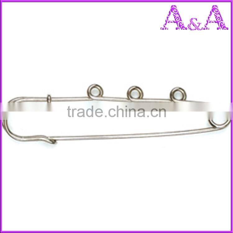 22mm Colored Gourd Calabash Pear Shape Safety Pin For Garment Tag