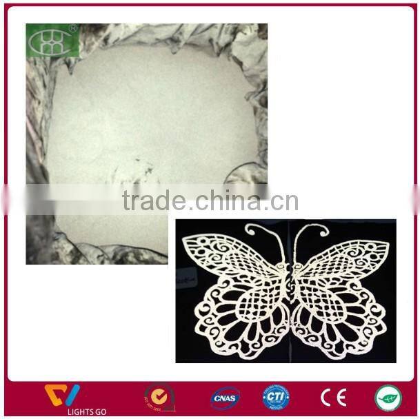 glow in the dark 600 mesh grey alumium silk screen printing 3m reflective powder