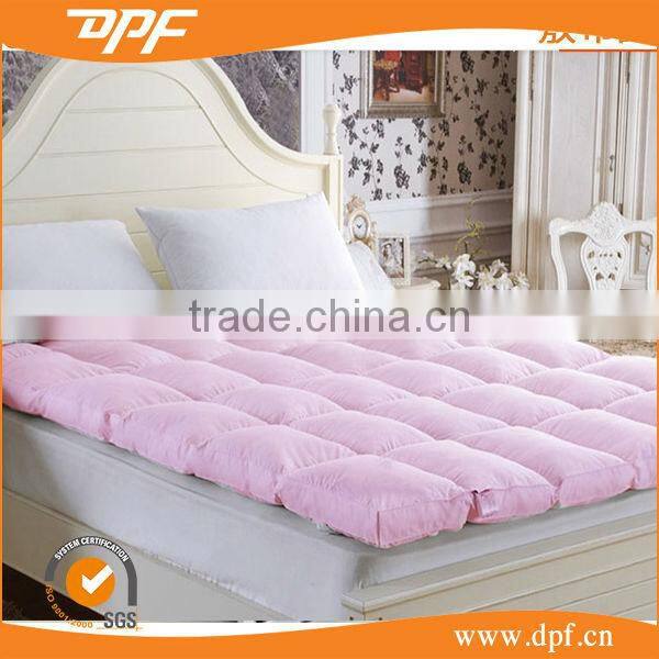 super luxury Cotton Fabric Cover White Hollow Fiber Bed Mattress for wholeseles