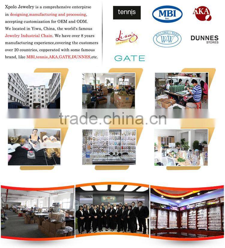 XP-TGN-HE-143 Wholesale Fashion Jewelry Horus Charm Gemstome Diy Time Gem Necklace With Popular Accessories