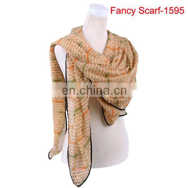 Fashion High quality Cheap Silk scarf 2014 for girls wholesale