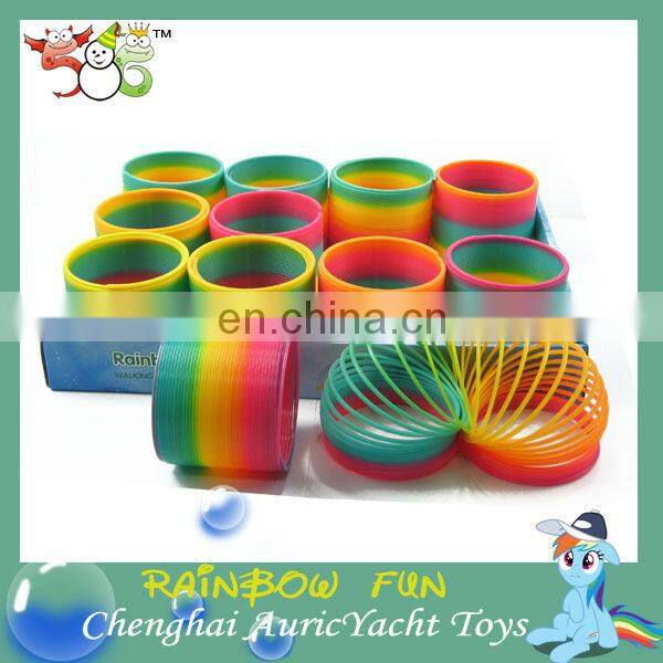 spring jumping toy,funny rainbow springs toy,twinkling spring toys ZH0906777