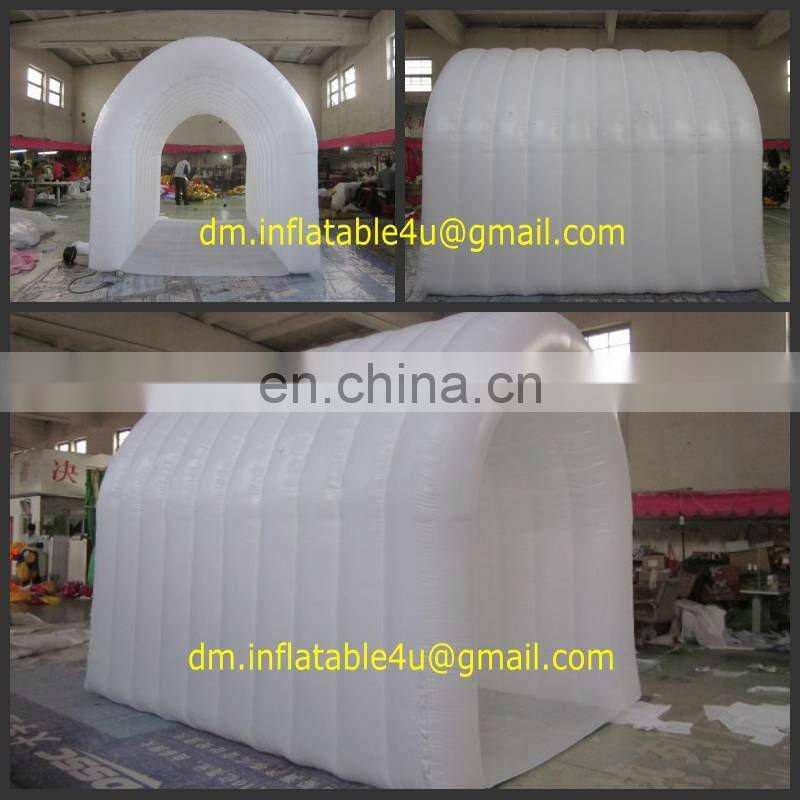 LED decoration inflatable snake tunnel