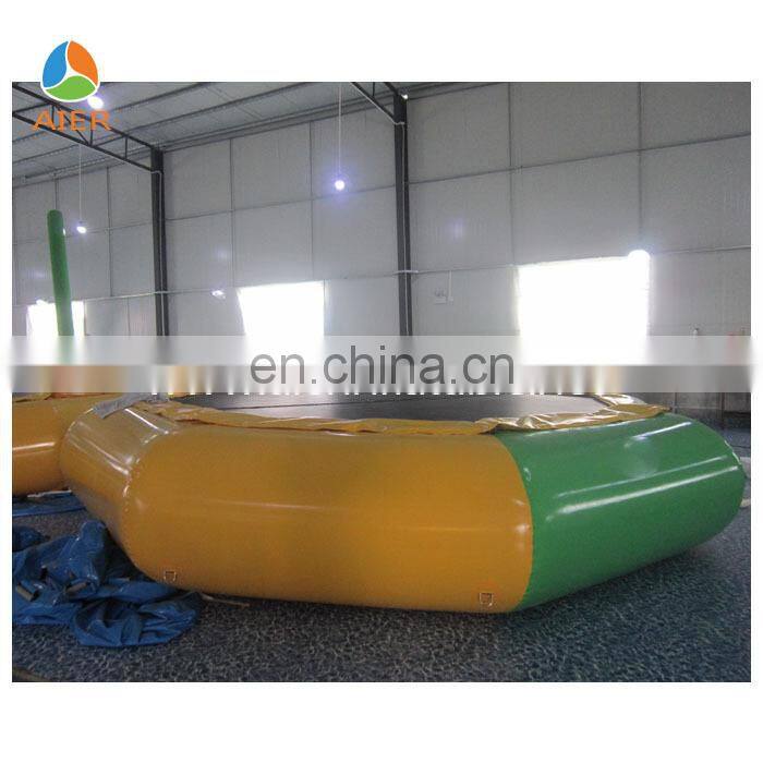 Air bungee trampoline price/large sized trampoline