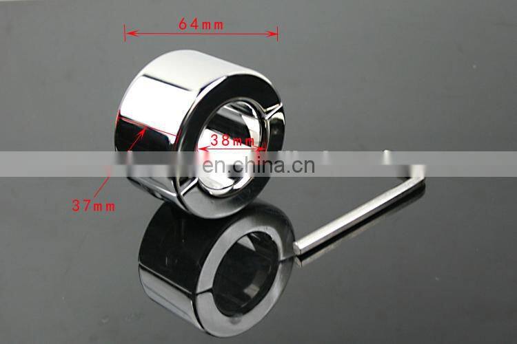 Male Sex Toys Cock & Ball Torture Stainless Steel Metal Testis Scrotum Ball Stretcher Rings for Stainless Steel Surgical Sex Toy