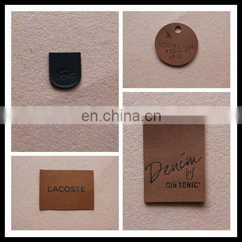 Leather Labels/Woven Label/Rubber Label For Attention