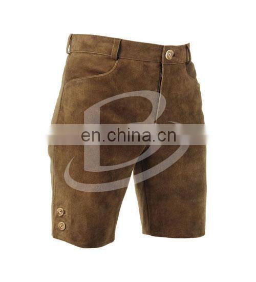 German Bavarian Oktoberfest Trachten Men Kurze Lederhosen