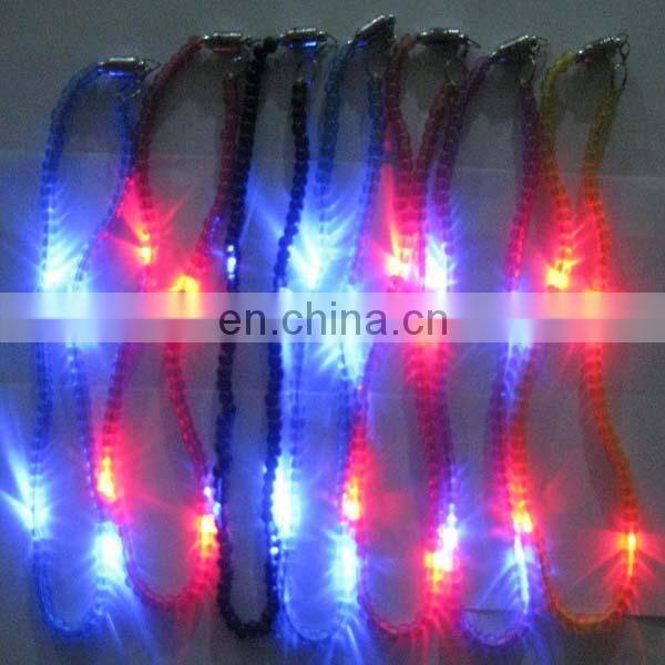 Cheap plastic bead necklace glovion fashion necklace fluorescent necklace