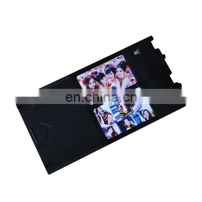 2017 Best Quality pvc plastic id card tray for canon G printers wholesale
