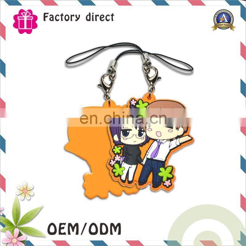 Attractive Metal Charms tinplate Key Chain for travelling Souvenirs