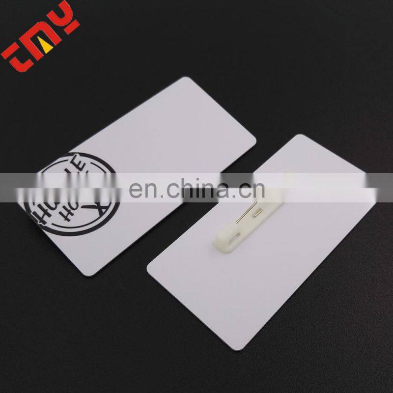Hot Sale Waterproof Clear Plastic Name Badge Holders Made In China
