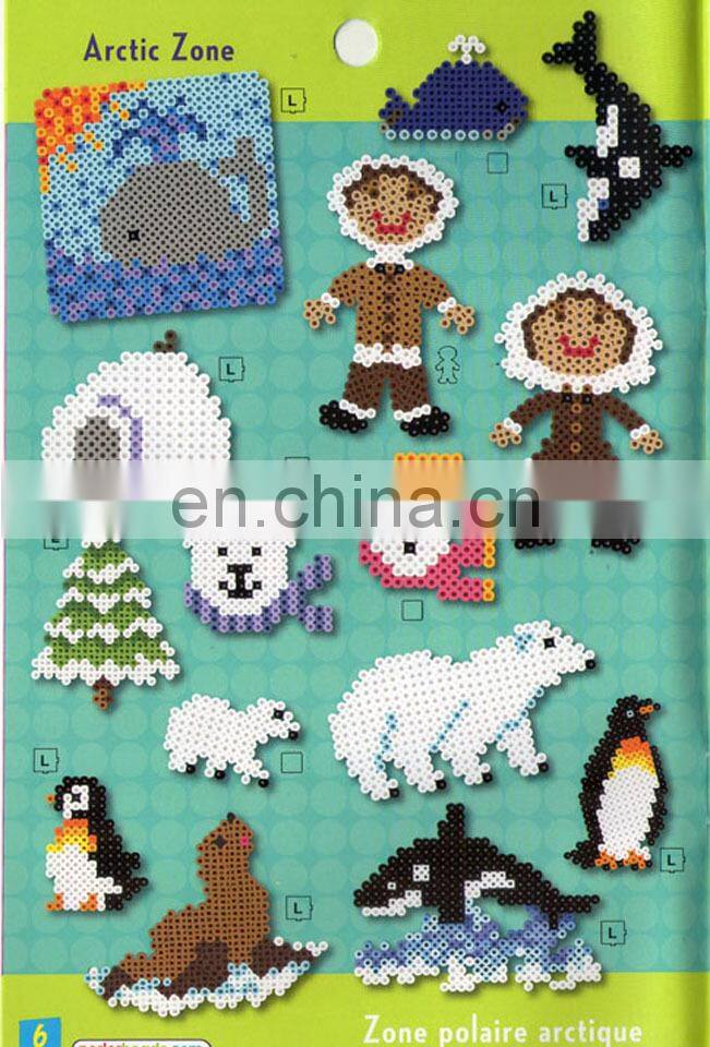 High-quality Plastic Ironing DIY Hama Perler Beads children funny puzzle Non-toxic Eco-friendly Plastic mini DIY hama perle