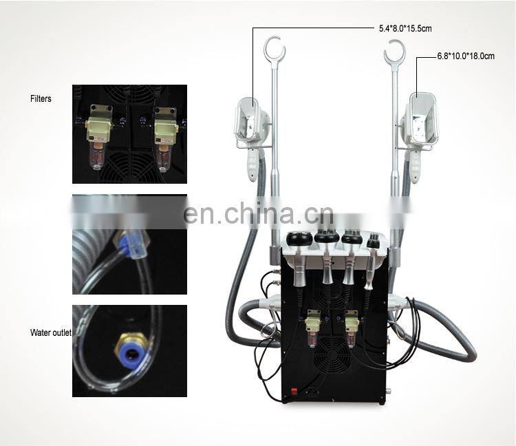 Cooling system cryolipolysis machine professional fat removal treatment