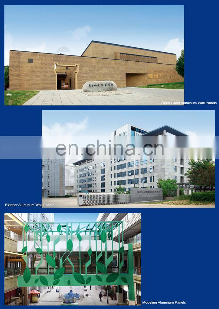 Recyclable Metal Building Materials House Decorative Aluminum Solid Panels