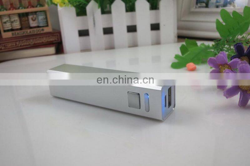usb udp data storage device 2600mAh Mobile power bank, 5 color mini battery
