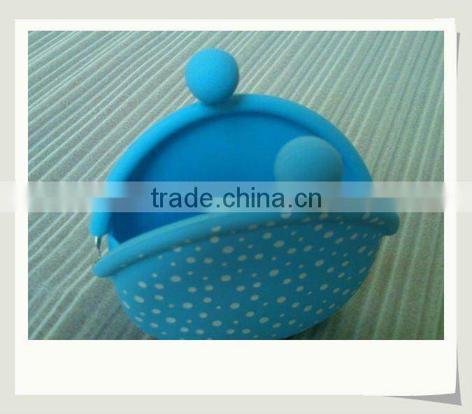 Cute and Mini silicone coin bags with new pattern colorful