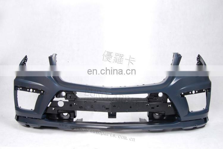 MB GL class x166 GL63 body kit for GL63 x166 with front bumper grille side skirts rear bumper led lights PP material 2013y~