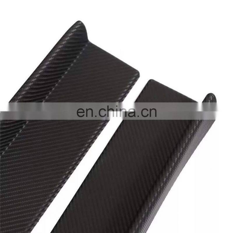 2pcs 120cm universal modified car side skirt changzhou factory bright black