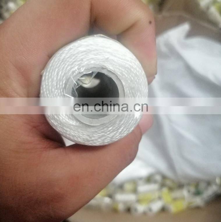 Junchi 210d/24 white polypropylene twine for fishing twine fishing net on stock