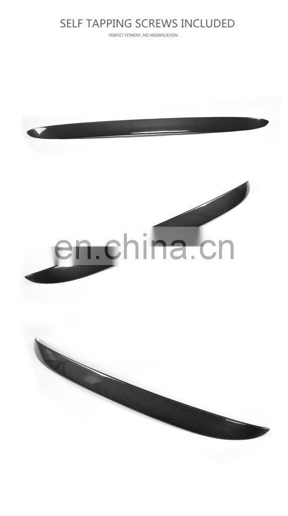 Carbon fiber Window Roof Spoiler for Mercedes Benz GLC-Class C253 SUV Coupe GLC300 GLC43 AMG 2016-2017