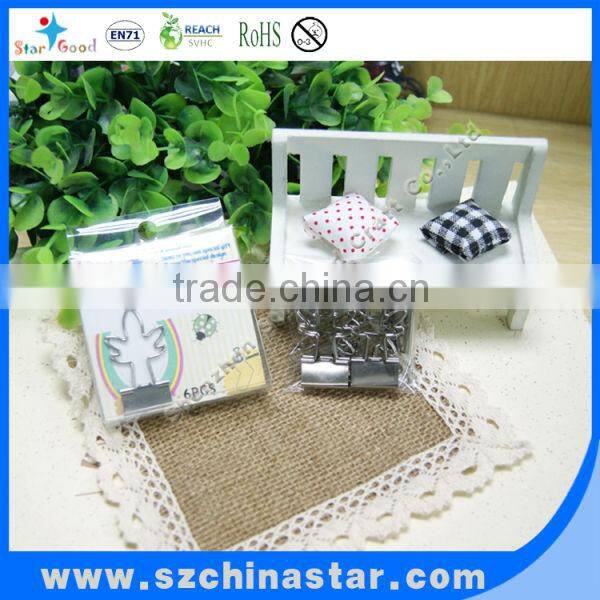 European loving gifts metallic colored paper clip